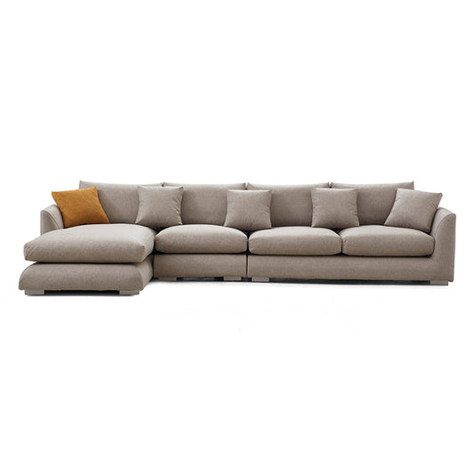 Aalto Boutique Air Leather Feathers Sectional